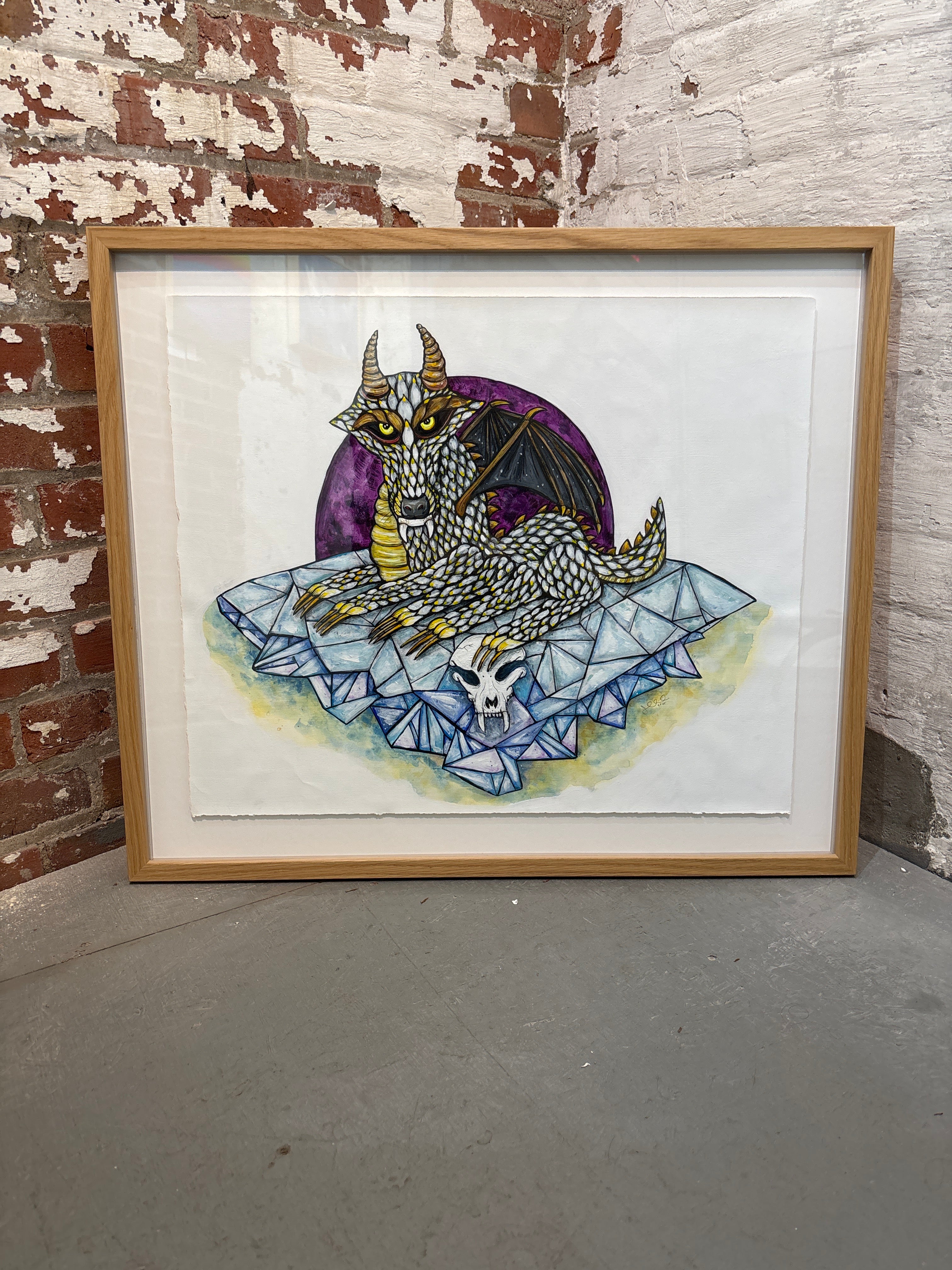 Wolf Moon Dragon (original)