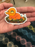 Ginger Dragon 3-inch Vinyl Sticker