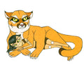 Wampus Cat sticker