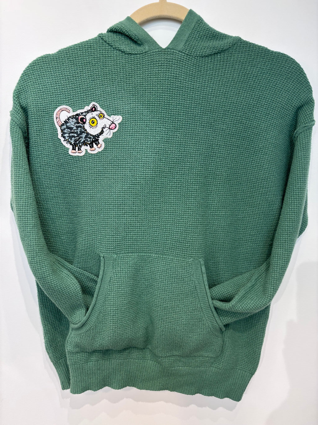 Baby Opossum embroidered patch