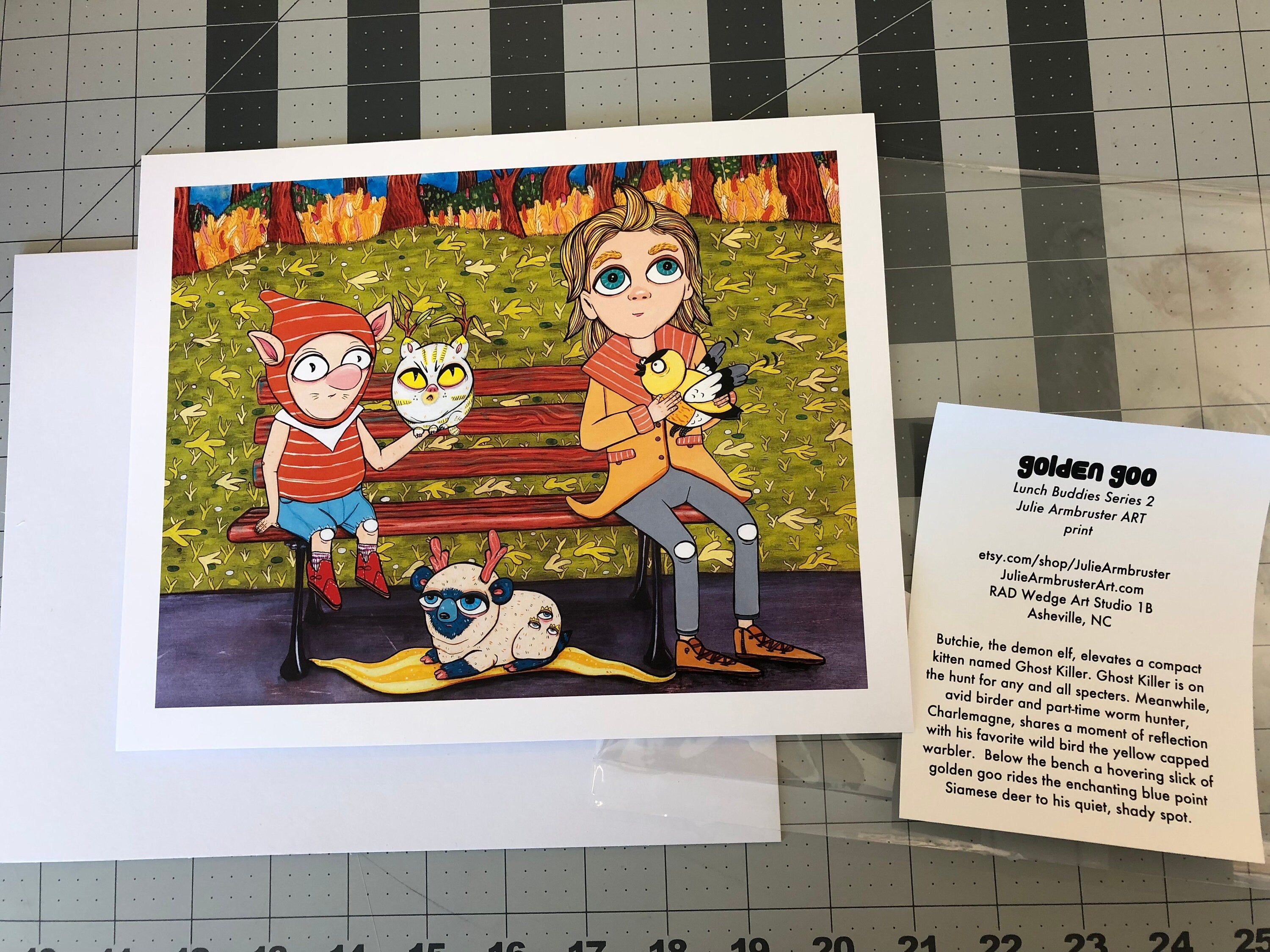 Golden Goo Lunch Buddies Series 2 print