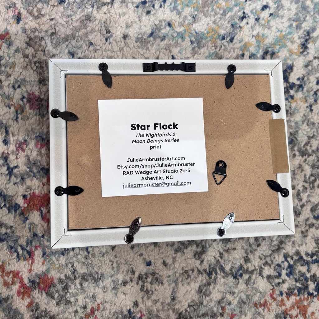 Star Flock / Nightbirds2 (framed print)