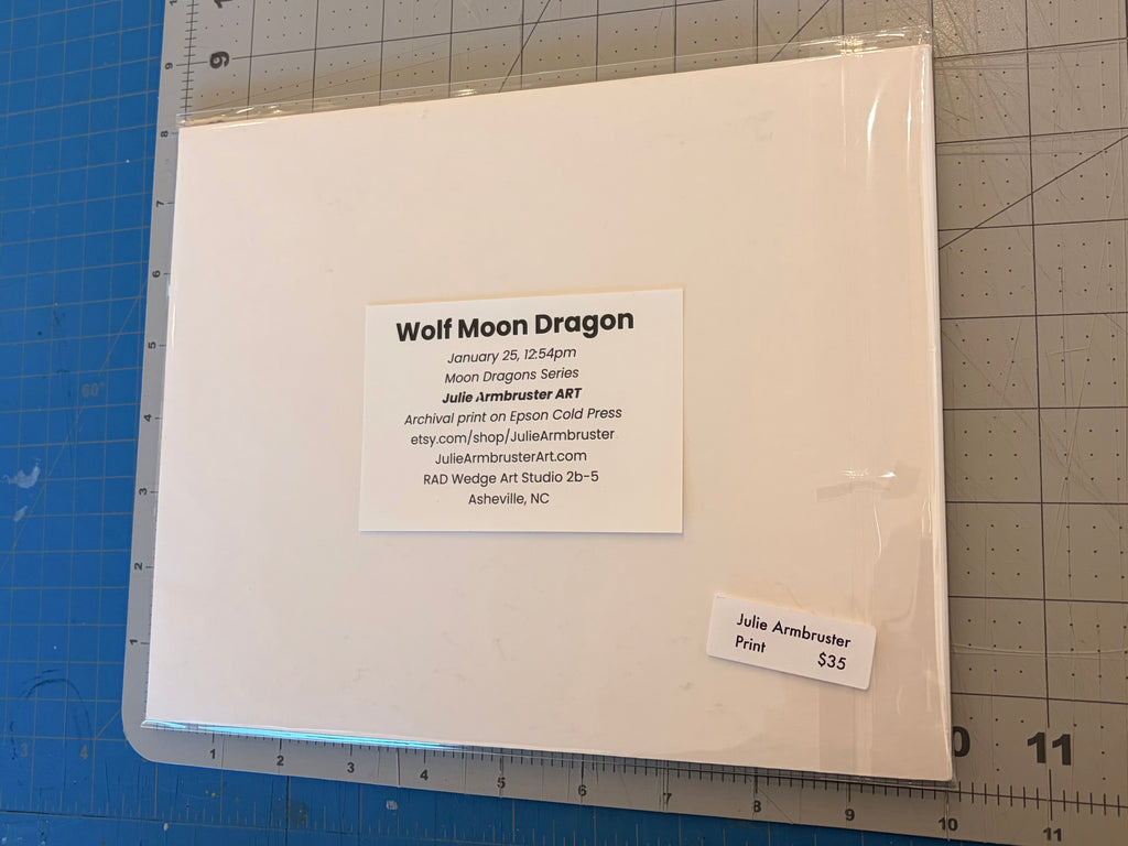Wolf Moon Dragon (giclee)
