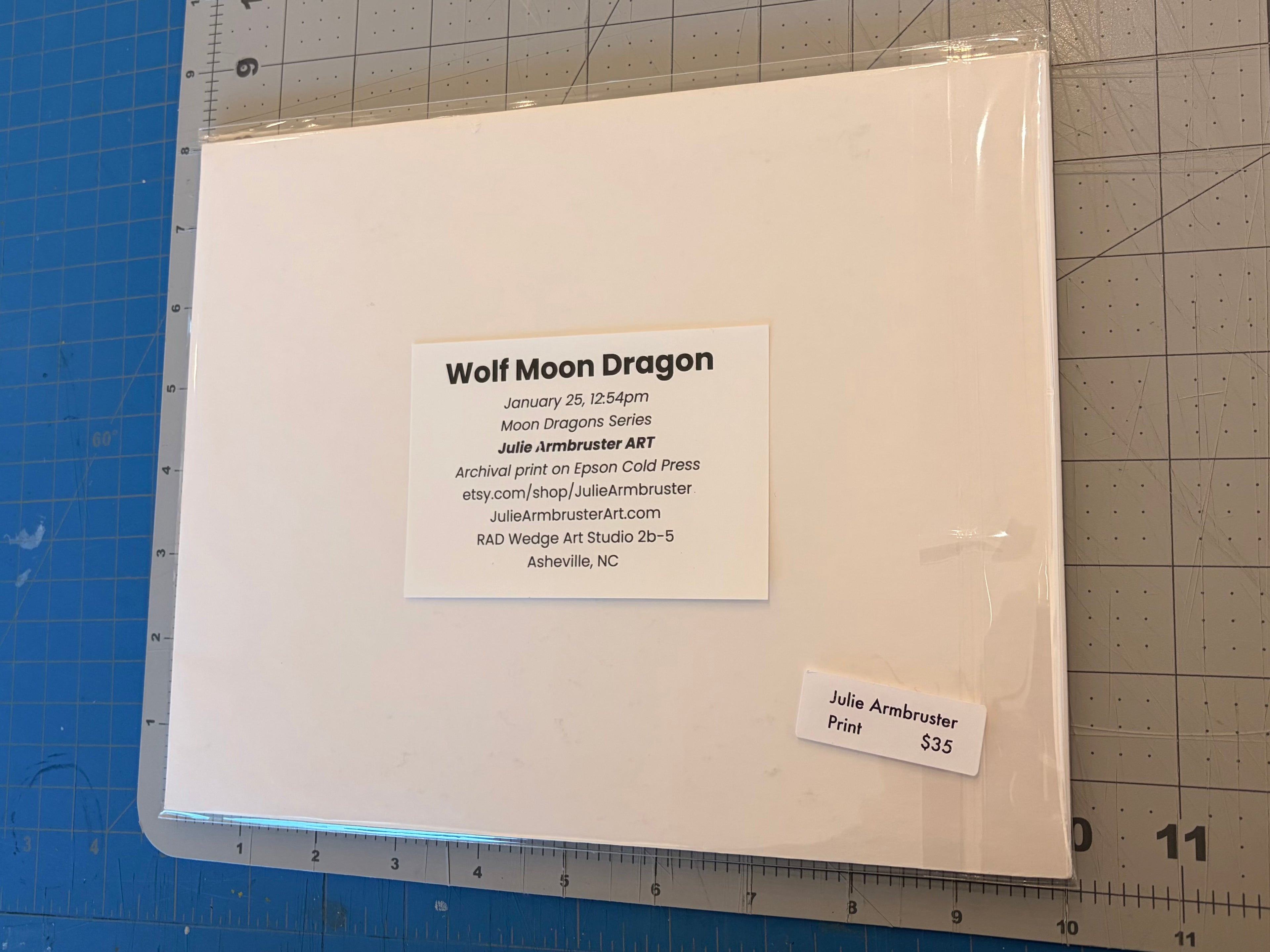 Wolf Moon Dragon (giclee)