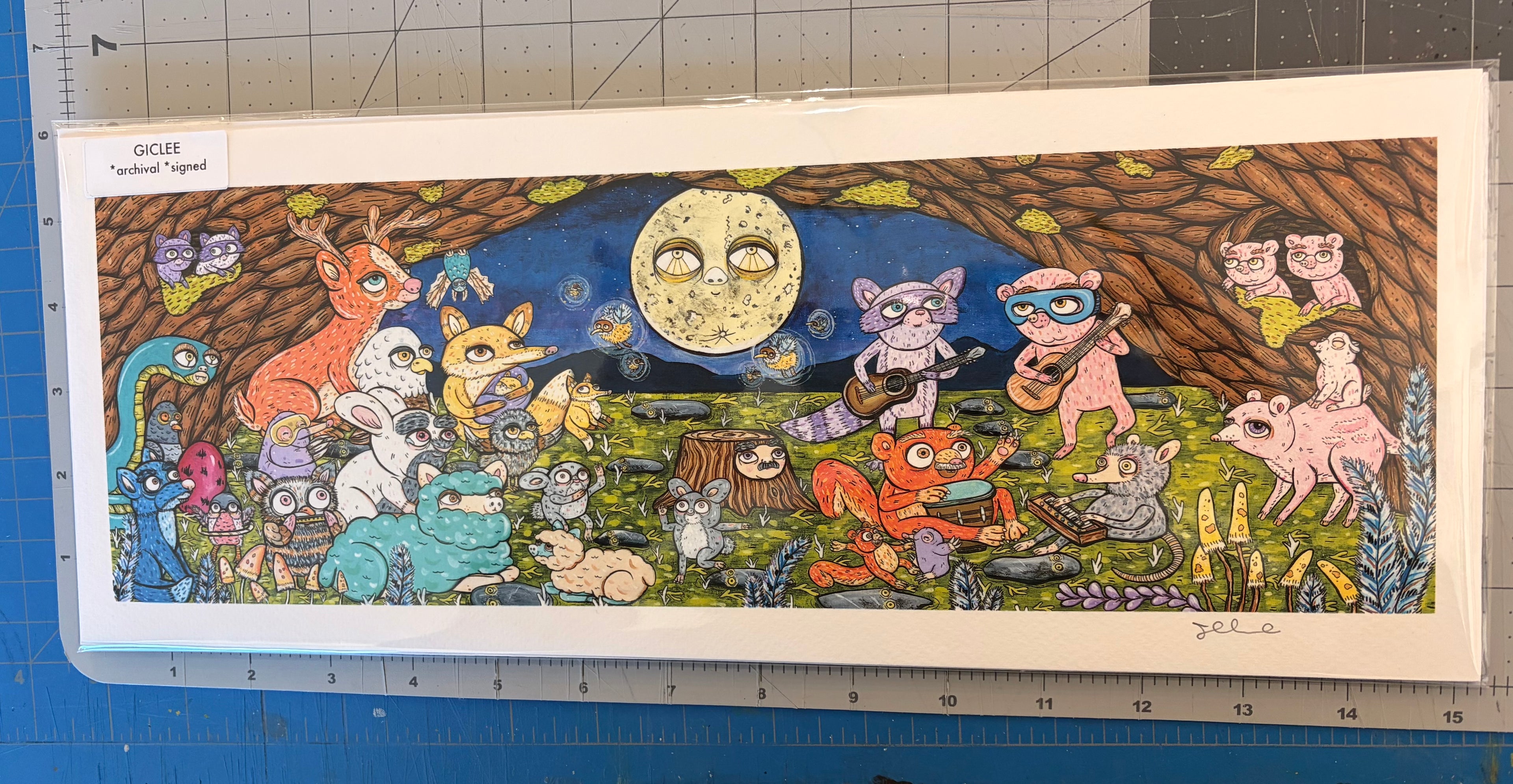 The Moon and You (giclee)