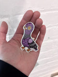 Enchanted Pigeon Vinyl Sticker