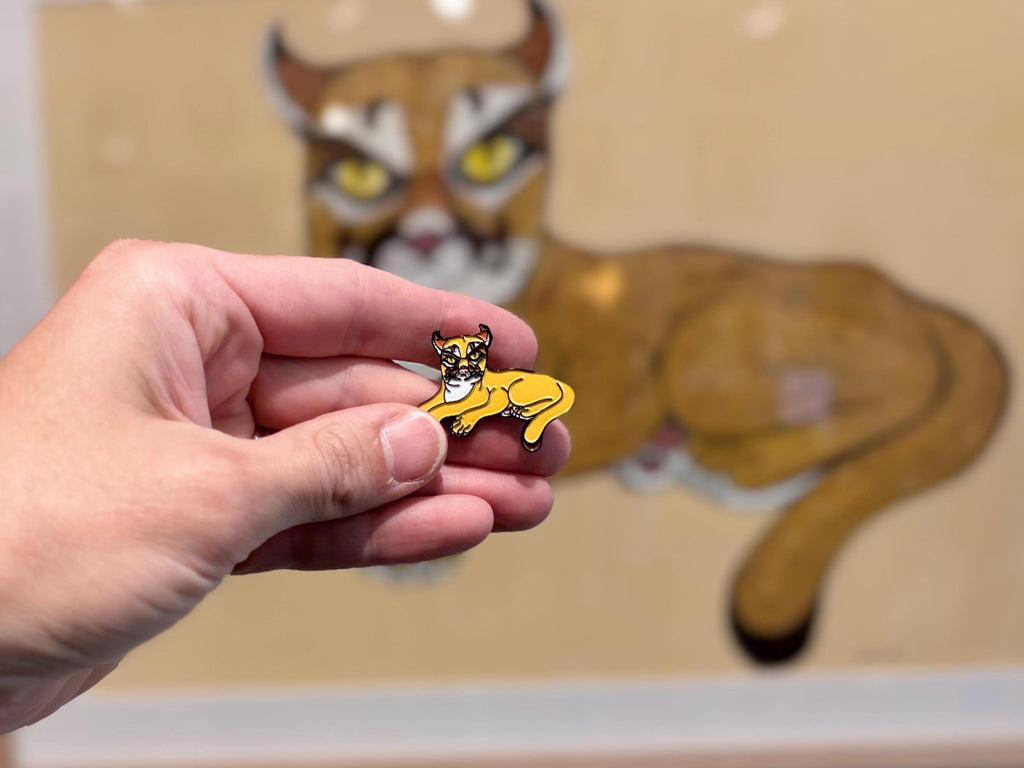 SUPER Wampus Cat enamel pin