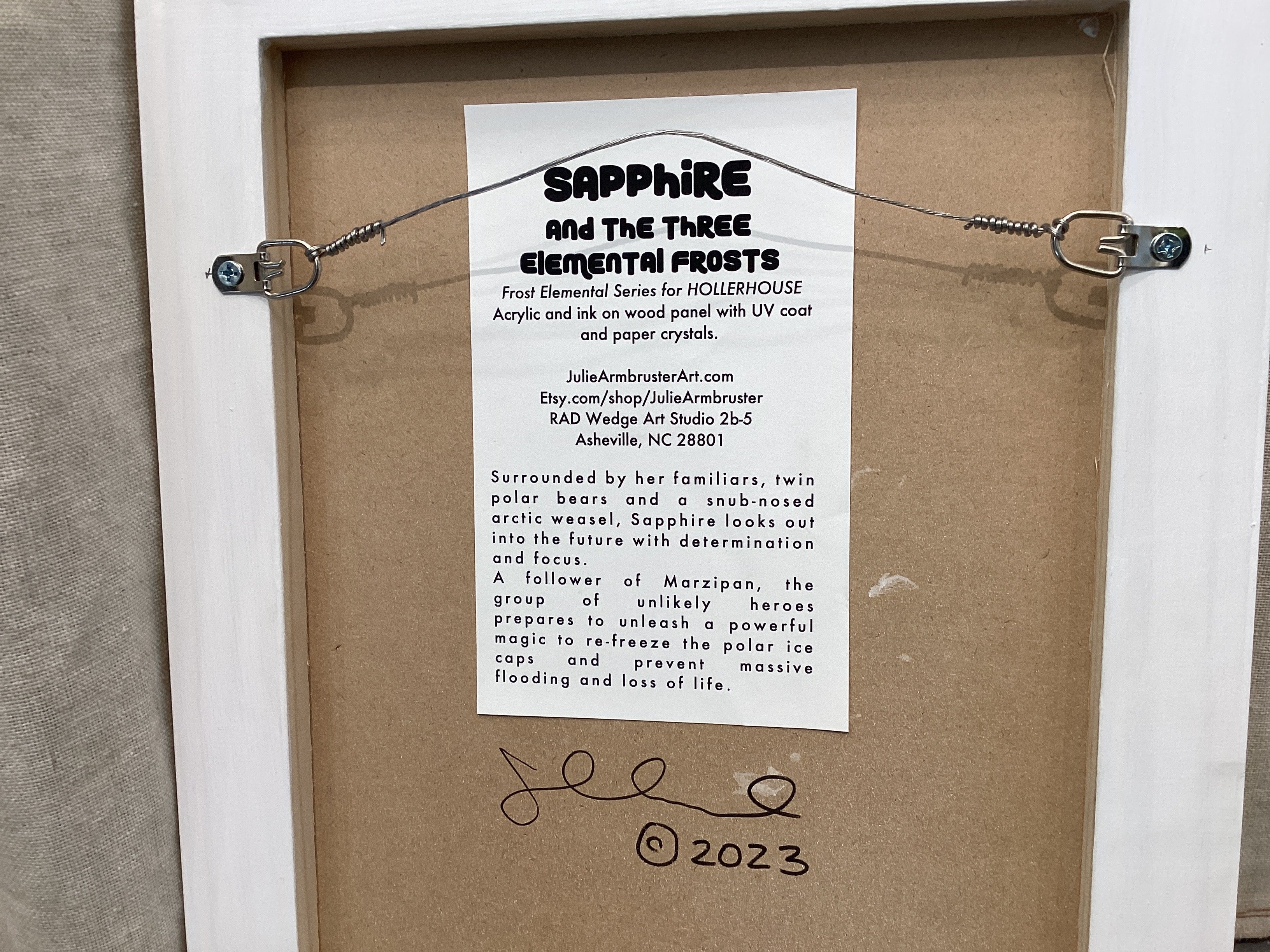 Sapphire and the Three Elemental Frosts