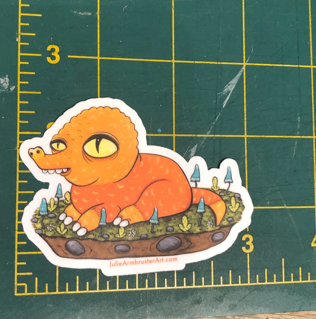 Ginger Dragon 3-inch Vinyl Sticker