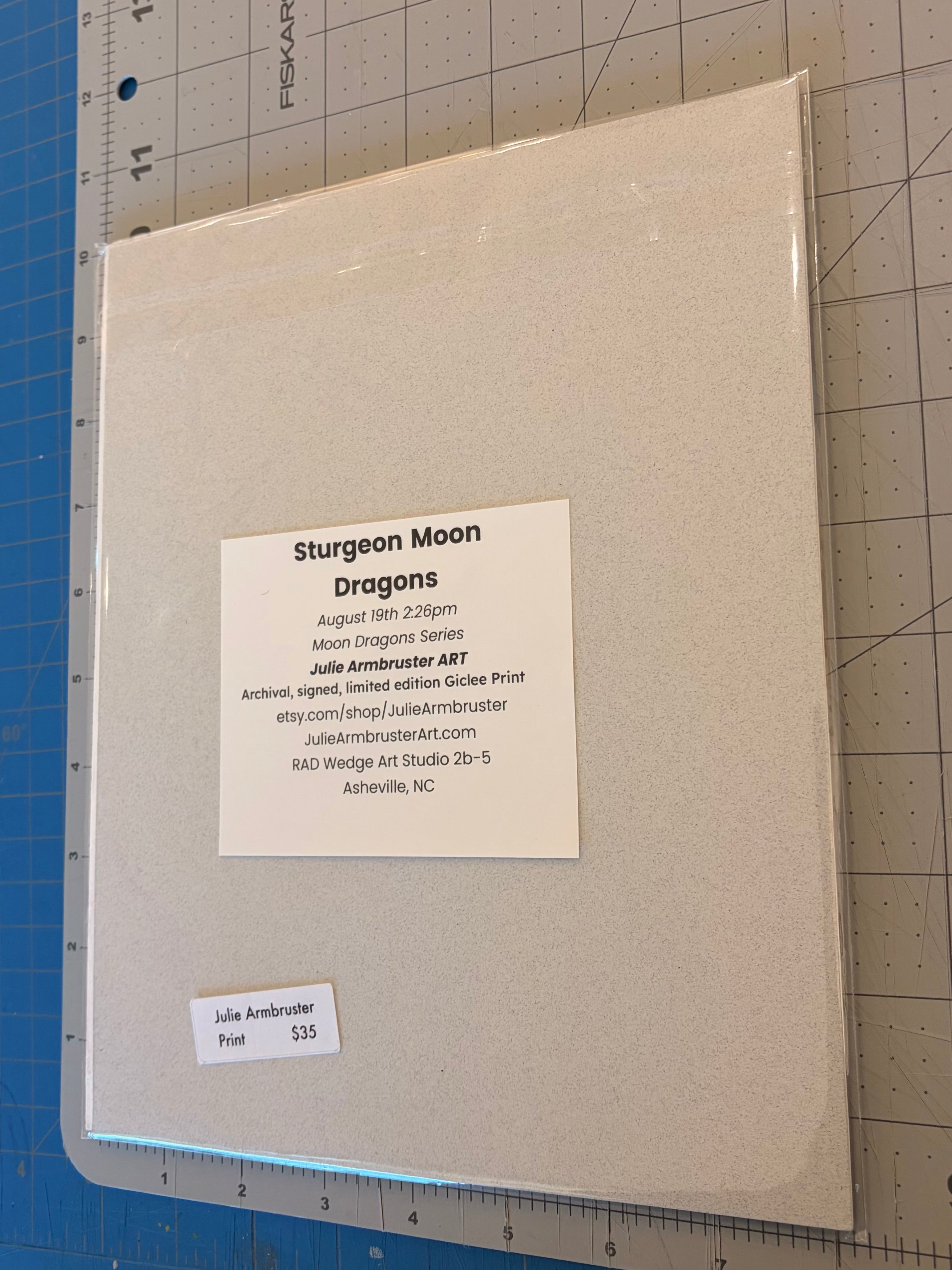 Sturgeon Moon Dragons (giclee)