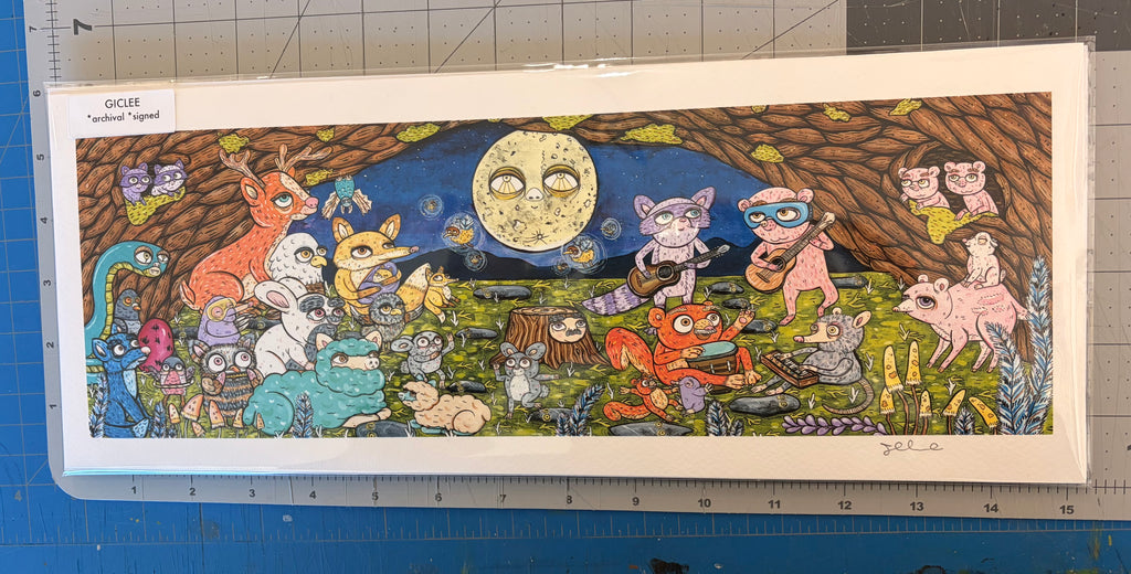 The Moon and You (giclee)