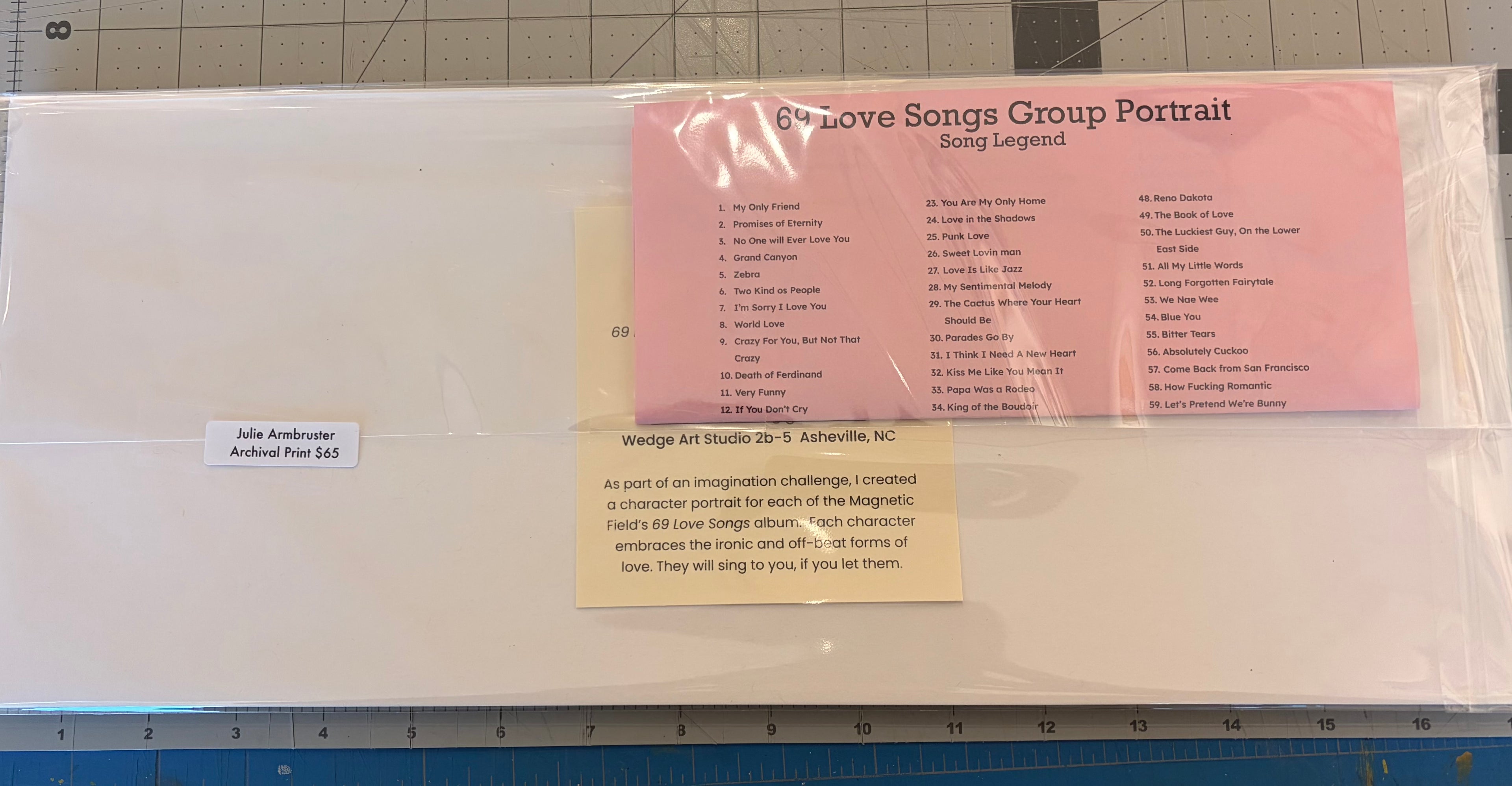 Love Songs Group Portrait (giclee)