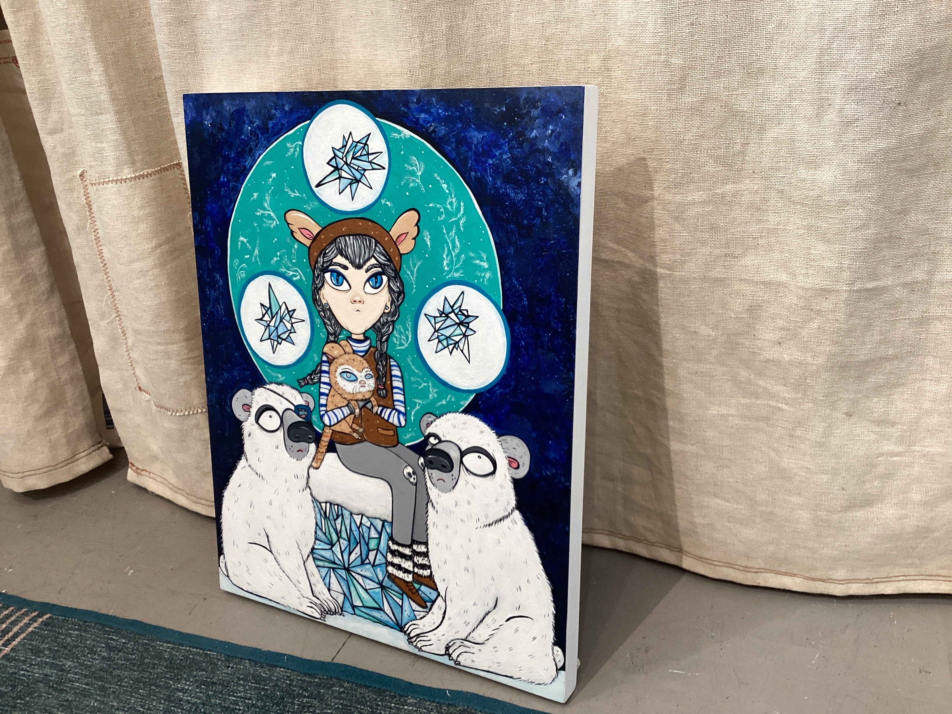 Sapphire and the Three Elemental Frosts