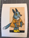 Werewolf 5x7 inch giclee print