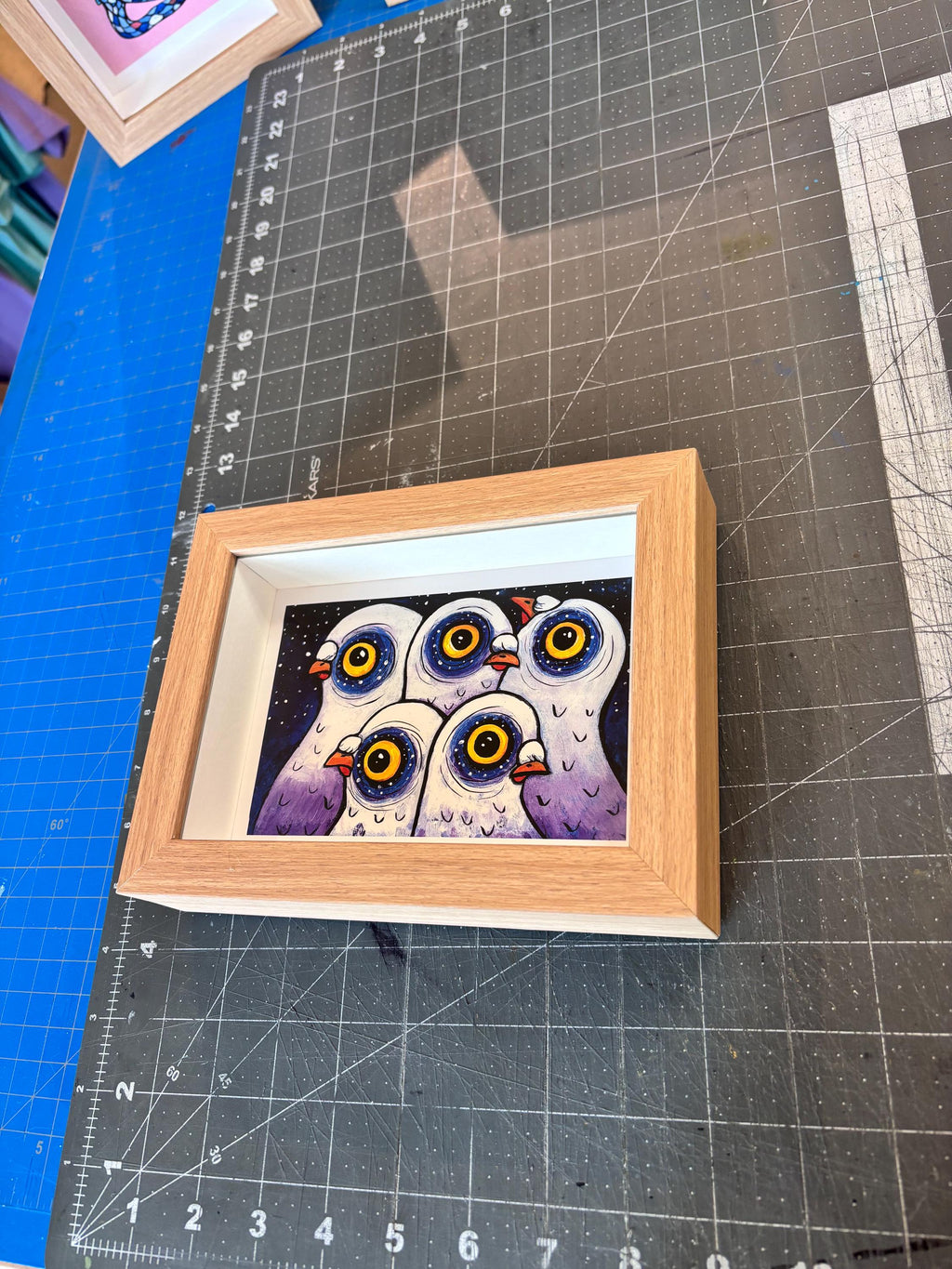 Star Flock / Nightbirds2 (framed print)