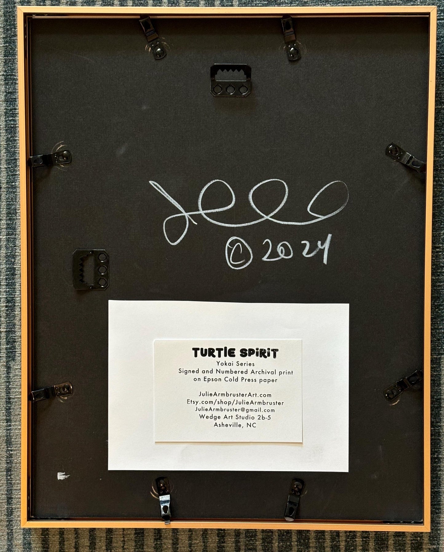Tirtle Spirit FRAMED giclee
