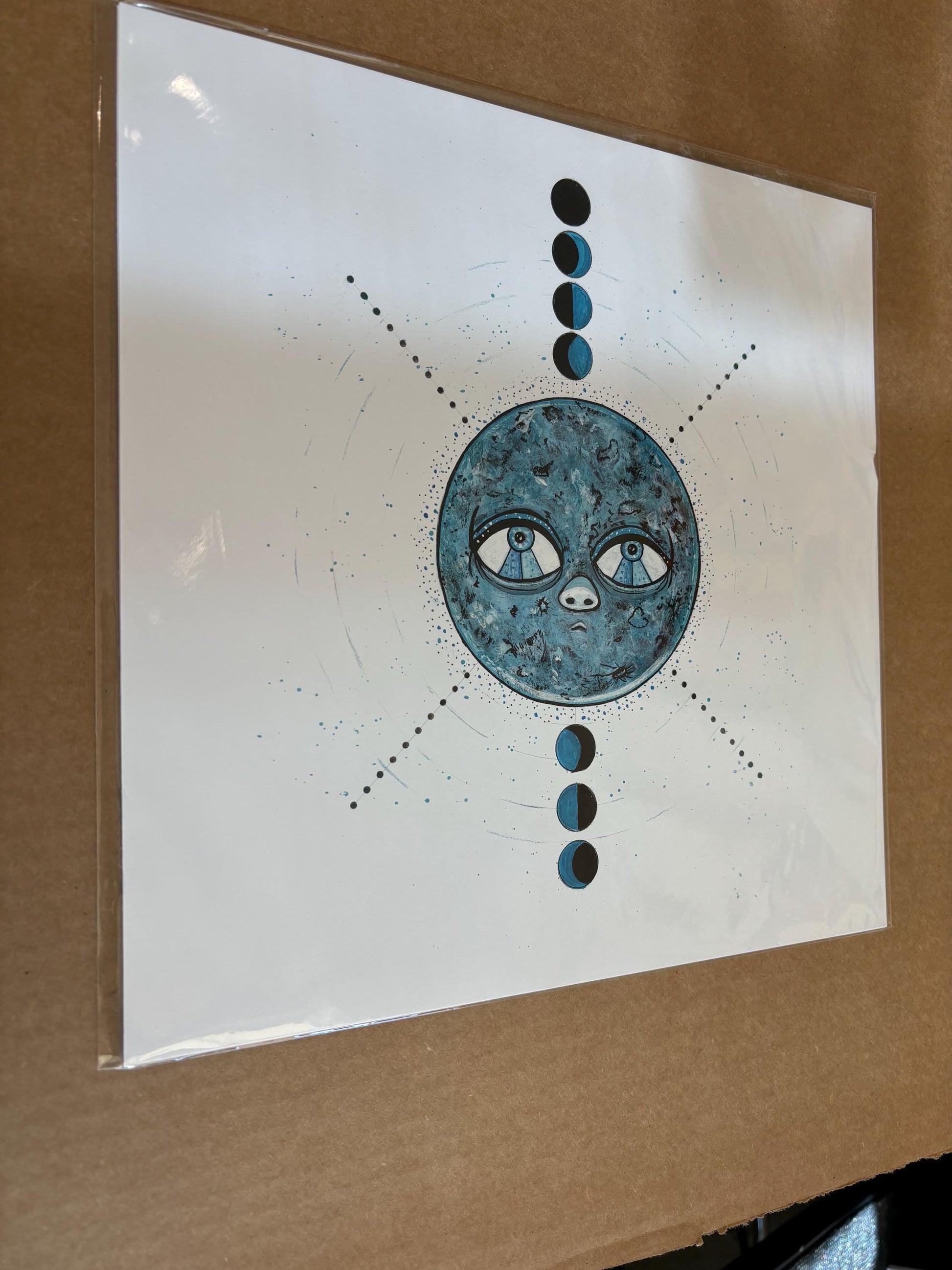 Blue Moon 12x12 inch PRINT
