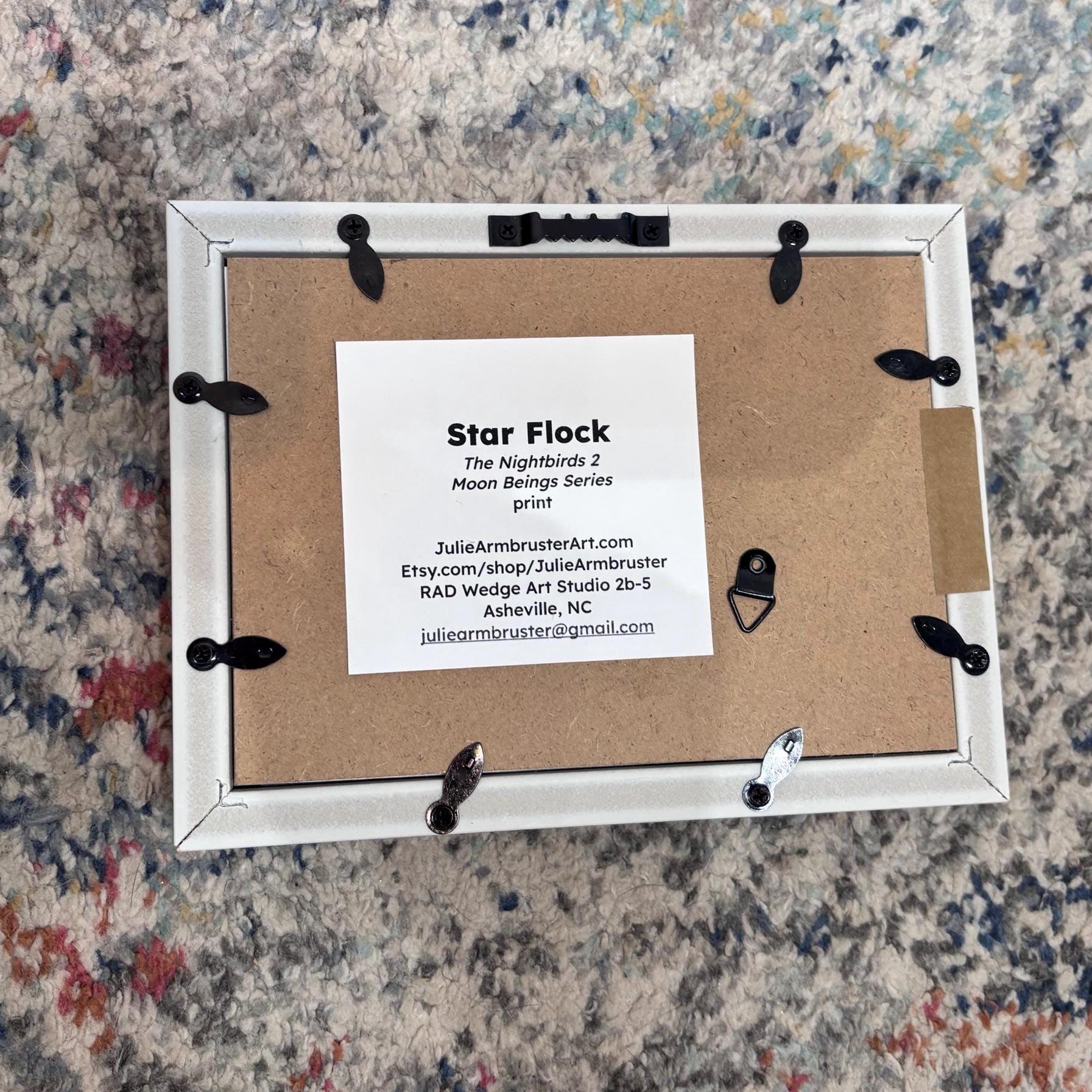 Star Flock / Nightbirds2 (framed print)
