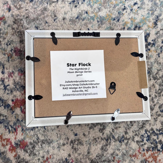 Star Flock / Nightbirds2 (framed print)