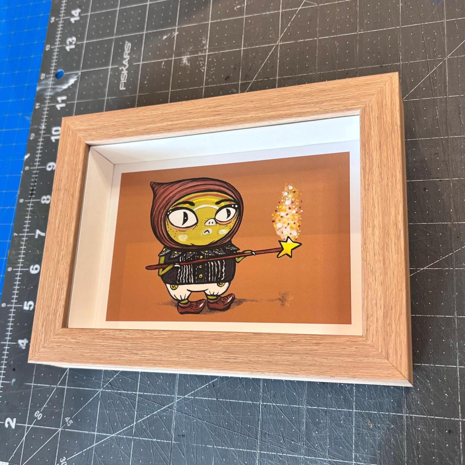 Star Sweeper 2 (framed print)