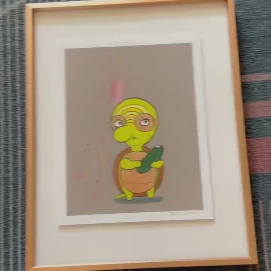 Tirtle Spirit FRAMED giclee