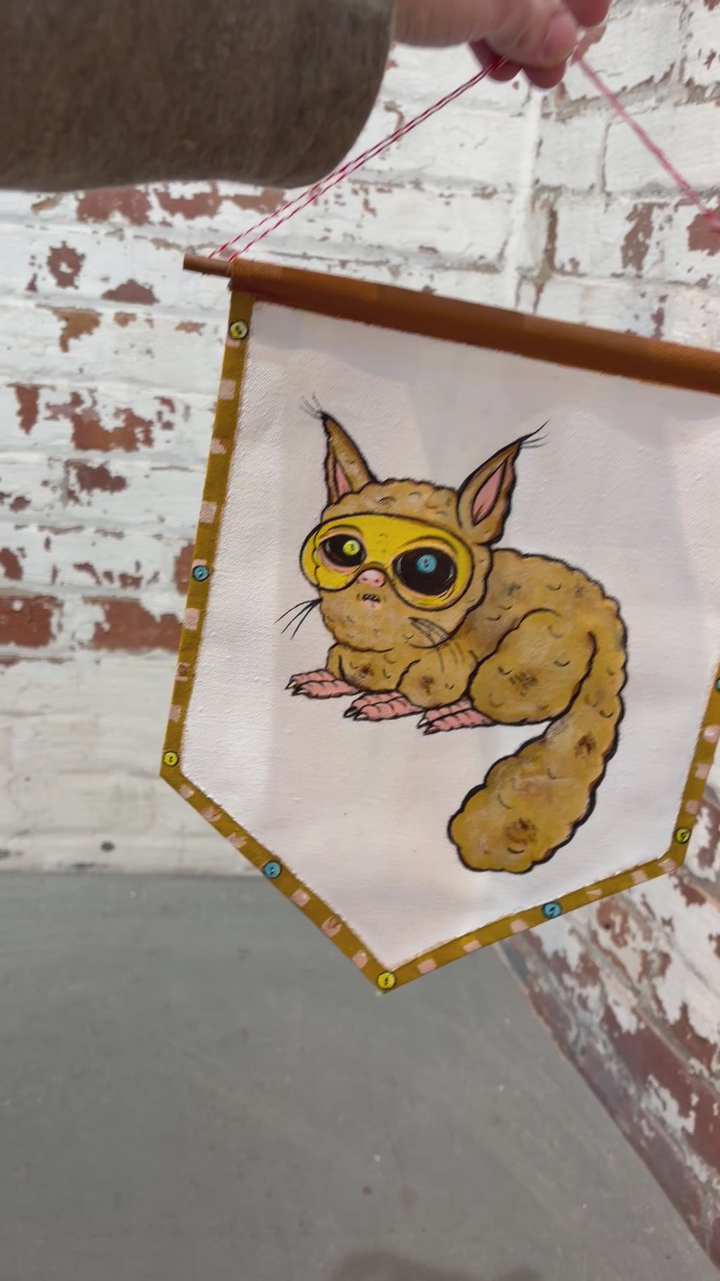 Familiar pennant flag: Juanita